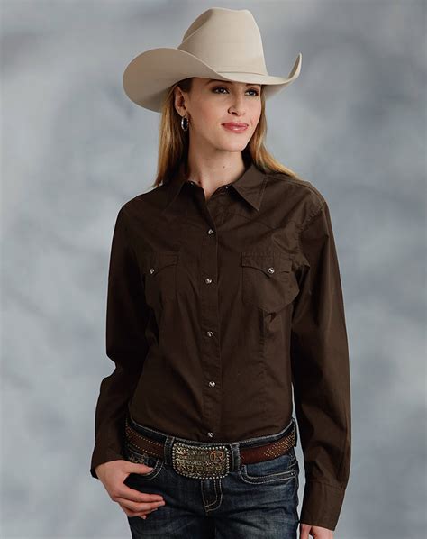 roper womens shirts