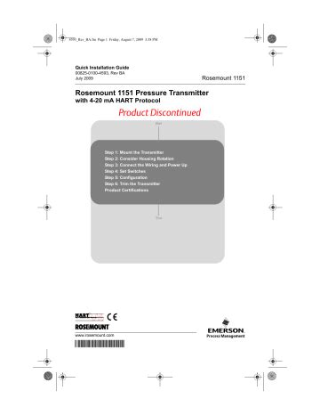 rosemount 1151 installation manual Epub