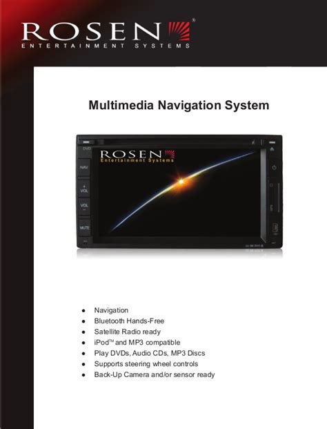 rosen t 3000 owners manual Doc