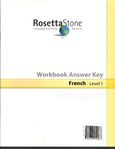 rosetta stone french workbook answers Epub