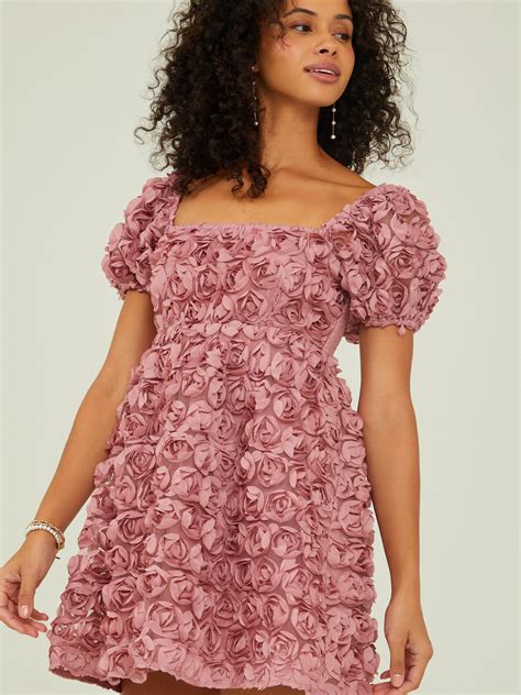 rosette dress