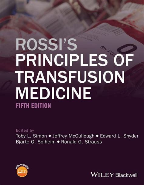 rossis principles of transfusion medicine Reader