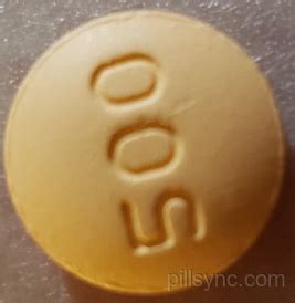 Round Orange Pill 500 G