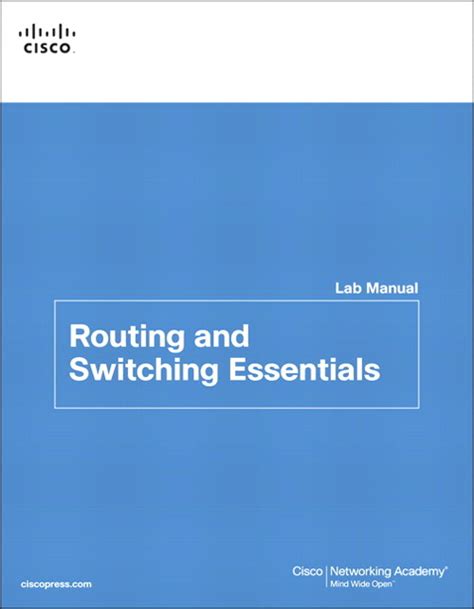 routing and switching essentials lab manual Reader