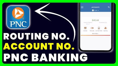 Routing Number Pnc App