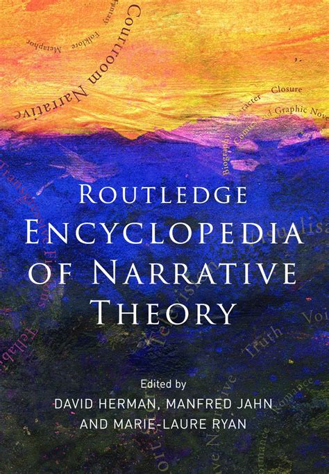 routledge encyclopedia of narrative theory Ebook PDF