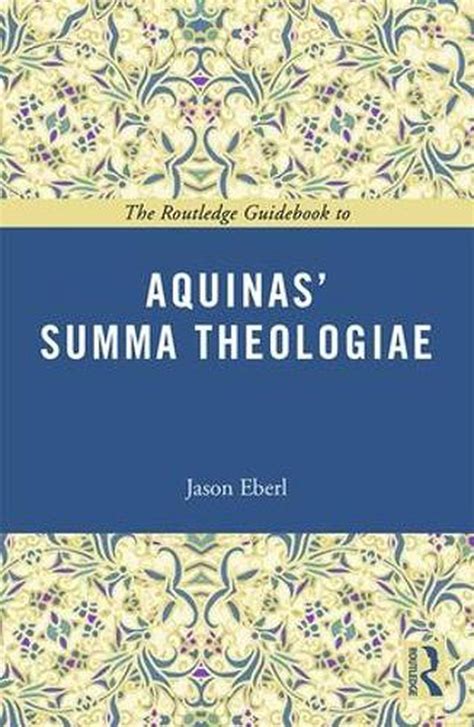 routledge guidebook aquinas theologiae guides Reader