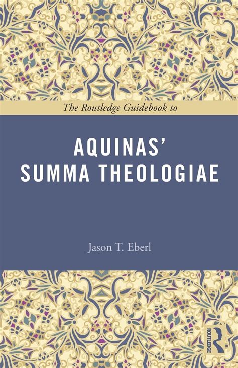 routledge guidebook aquinas theologiae guides Reader