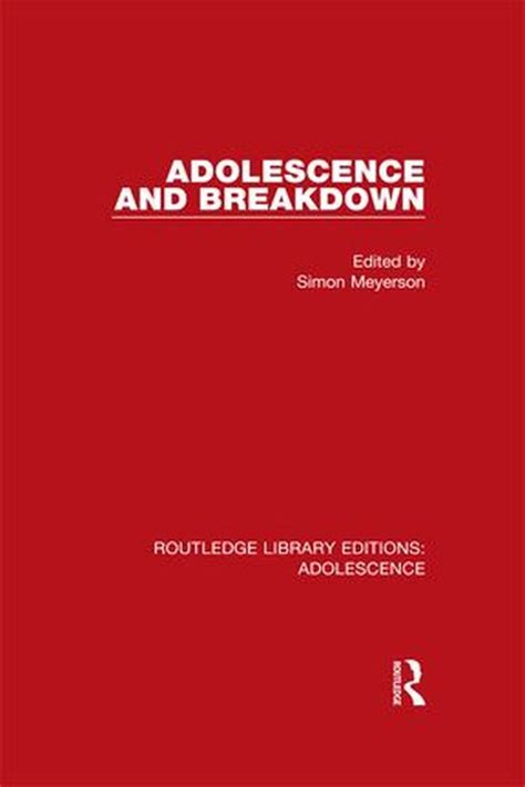 routledge library editions adolescence youngsters Kindle Editon