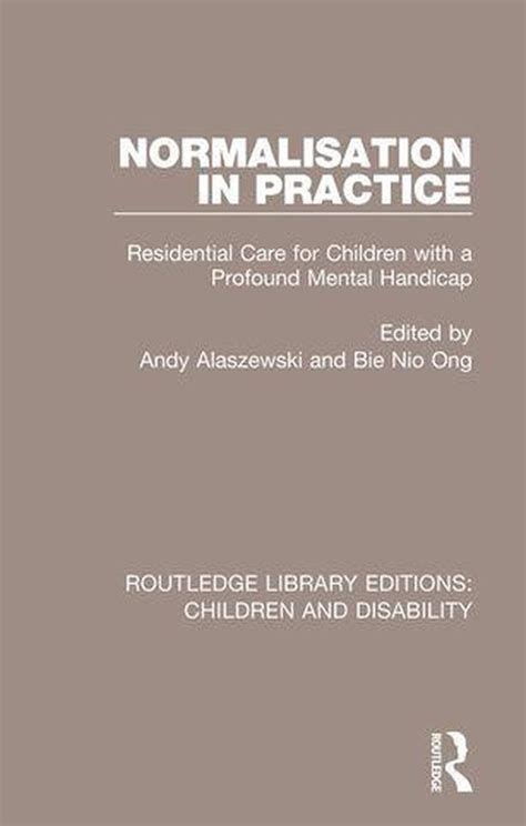 routledge library editions normalisation residential Epub