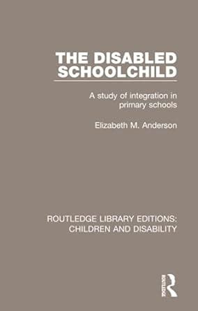 routledge library editions schoolchild integration PDF