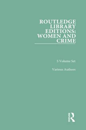 routledge library editions women crime Reader
