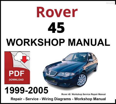 rover 45 workshop manual pdf Kindle Editon