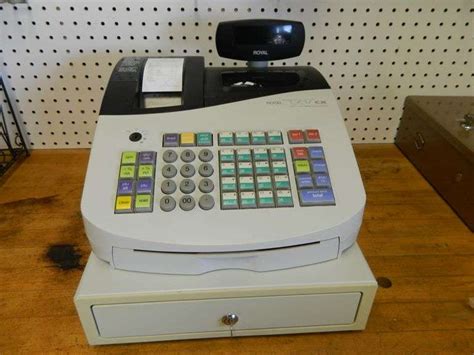 royal 587cx cash register manual PDF