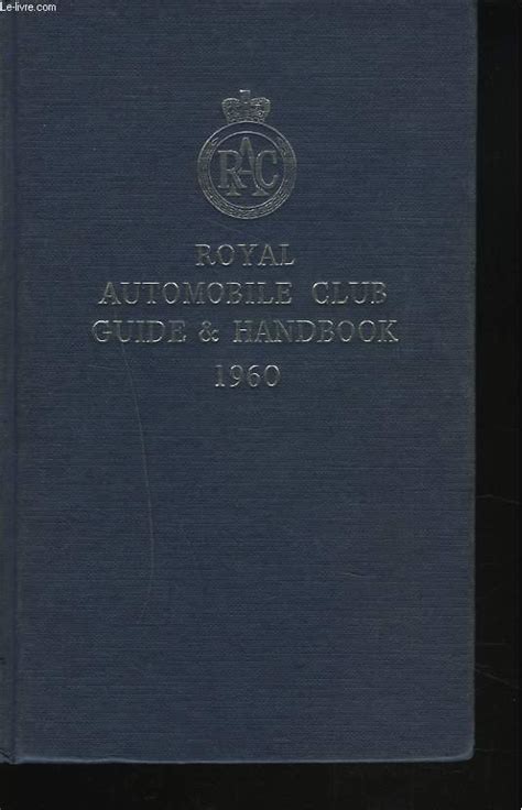 royal automobile club guide and handbook193637 Epub