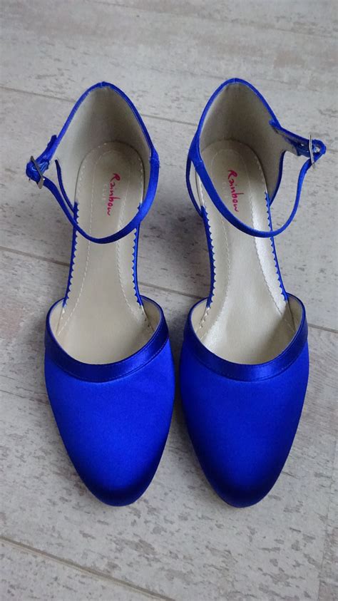 royal blue color shoes