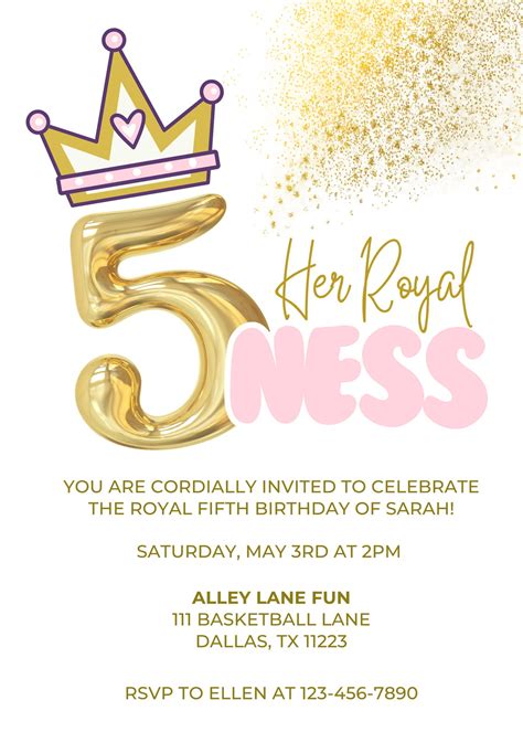 royal invitation five books Doc