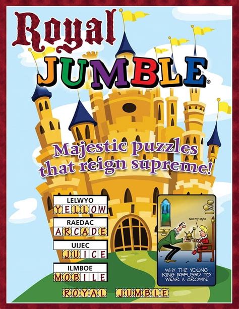 royal jumble® majestic puzzles that reign supreme jumbles® Kindle Editon