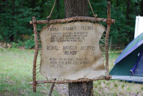 royal rangers camp craft Reader