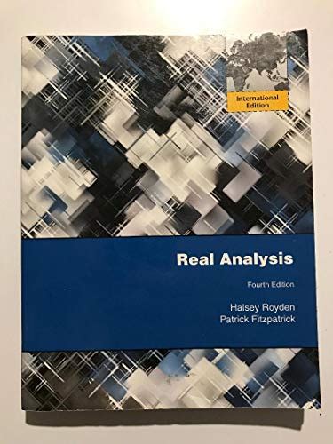 royden real analysis 4th edition Kindle Editon