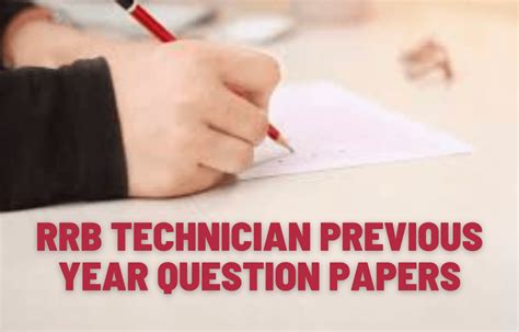 rrb technician previous question papers Epub
