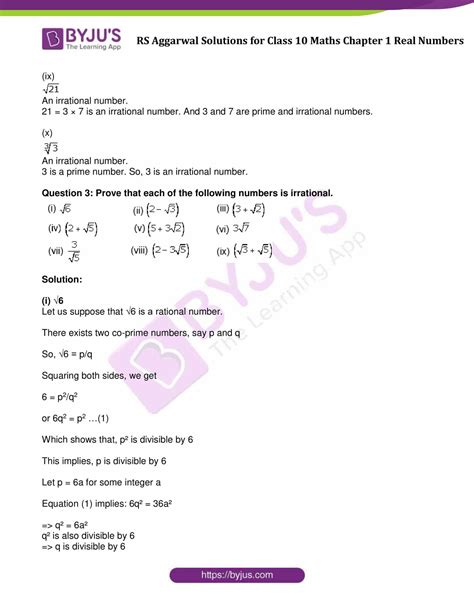 rs aggarwal maths class 10 solutions answer Doc