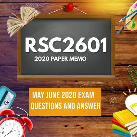 rsc2601 exam paper answers Kindle Editon