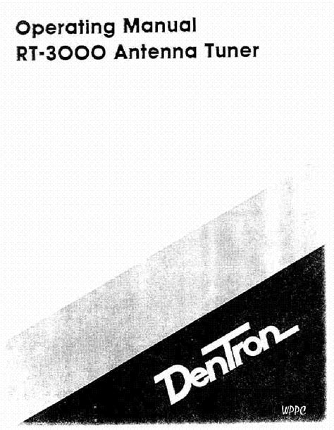 rt 3000 manual pdf PDF