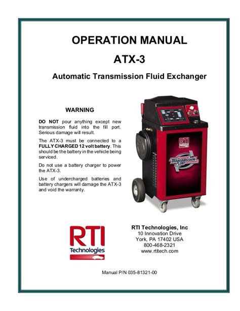 rti ac880 matco user guide PDF