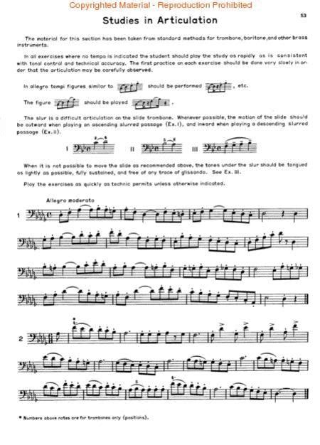 rubank advanced method trombone or baritone volume 2 Epub