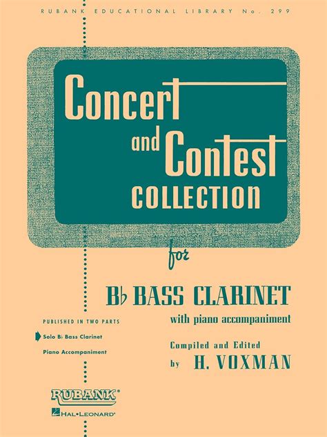 rubank concert and contest collection for bb clarinet Epub