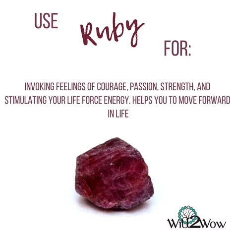 ruby spiritual properties