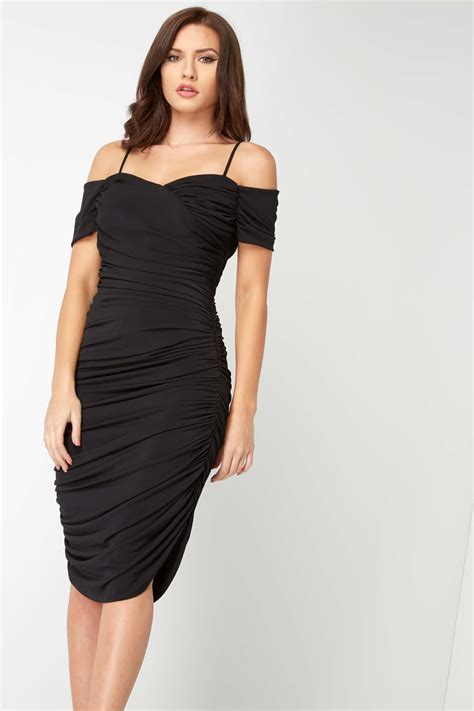 ruched waist dress