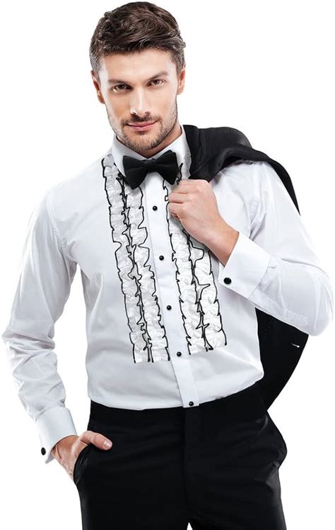 ruffled shirt tuxedo