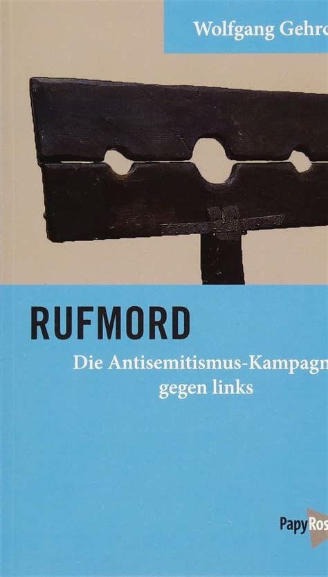 rufmord die antisemitismus kampagne gegen links Epub