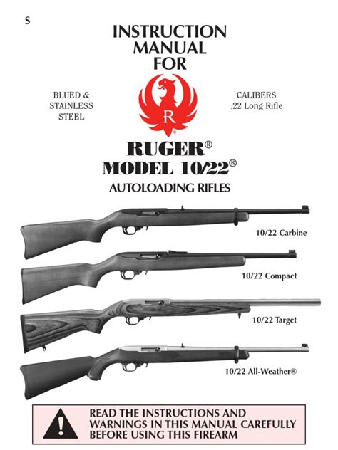 ruger 1022 manual pdf PDF