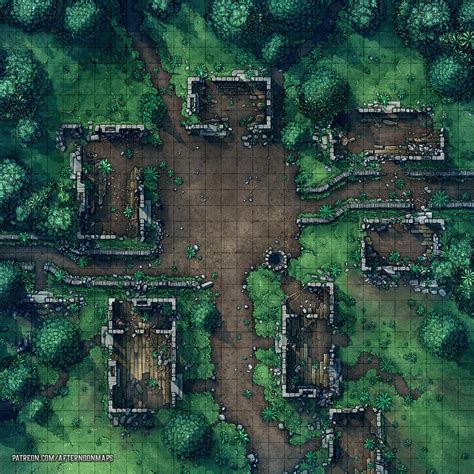 ruined map