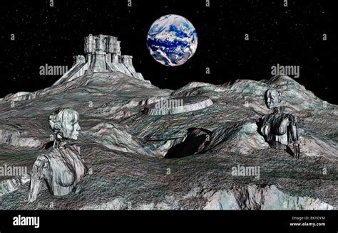 ruins on the moon