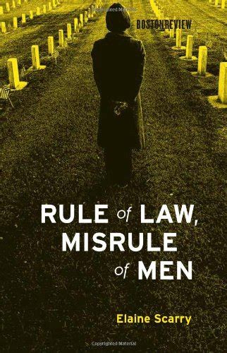 rule of law misrule of men boston review books Kindle Editon