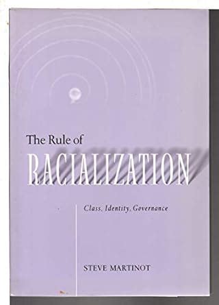 rule of racialization class identity governance labor in crisis Epub