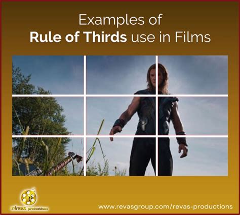 rule of thirds in movies examples marvel