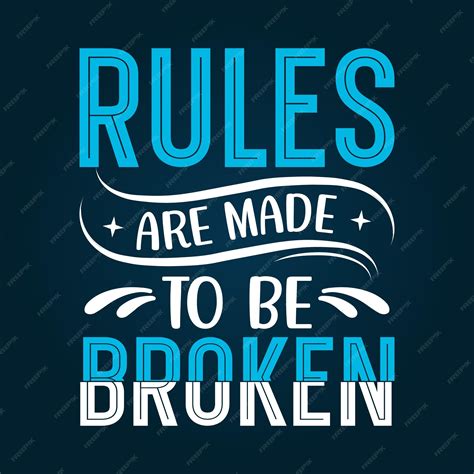 rules are made to be broken PDF