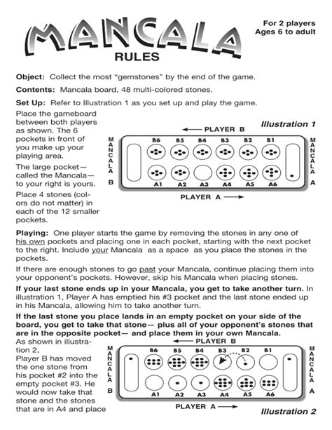 rules for mancala