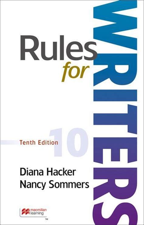 rules for writers 7th edition diana hacker pdf Kindle Editon