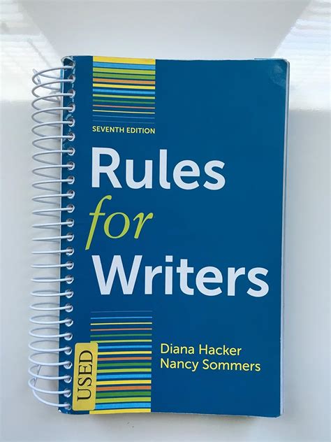 rules for writers 7th edition online PDF
