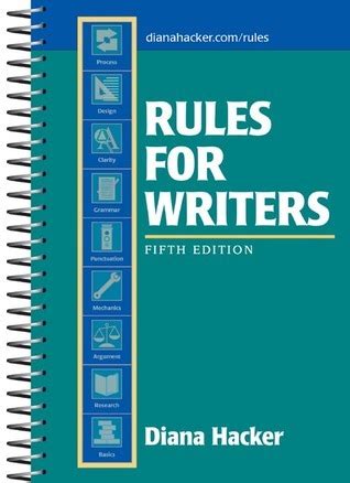 rules for writers diana hacker exercise answers Doc