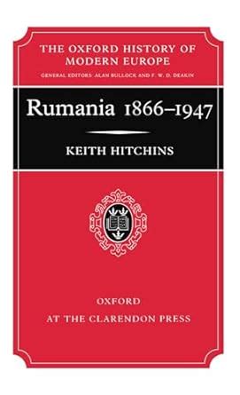 rumania 1866 1947 oxford history of modern europe PDF