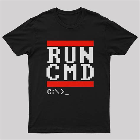 run cmd shirt