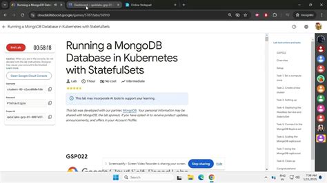 running mongodb on kubernetes with statefulsets