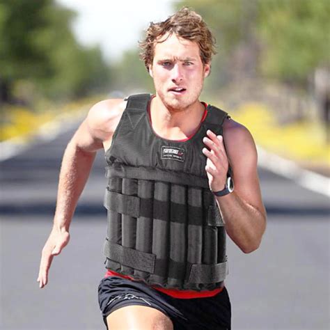 running with weighted vest